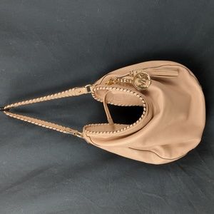 MICHAEL KORS PALE PINK LEATHER PURSE